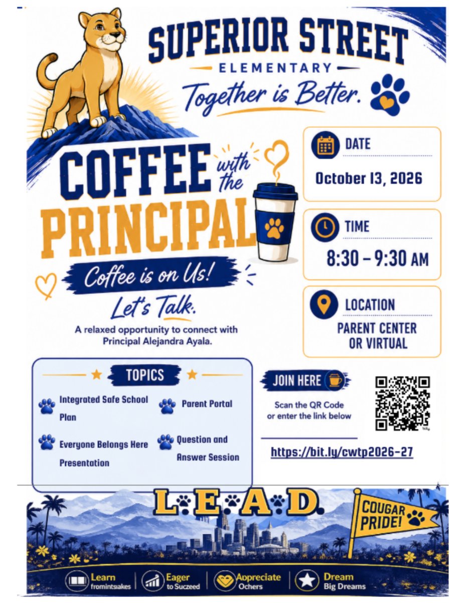 Coffee with the Principal